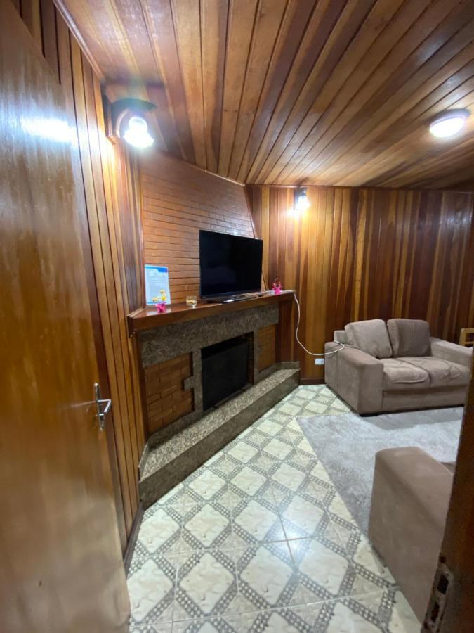 הוילה Campos do Jordão Casa Anexa Com Lareira מראה חיצוני תמונה