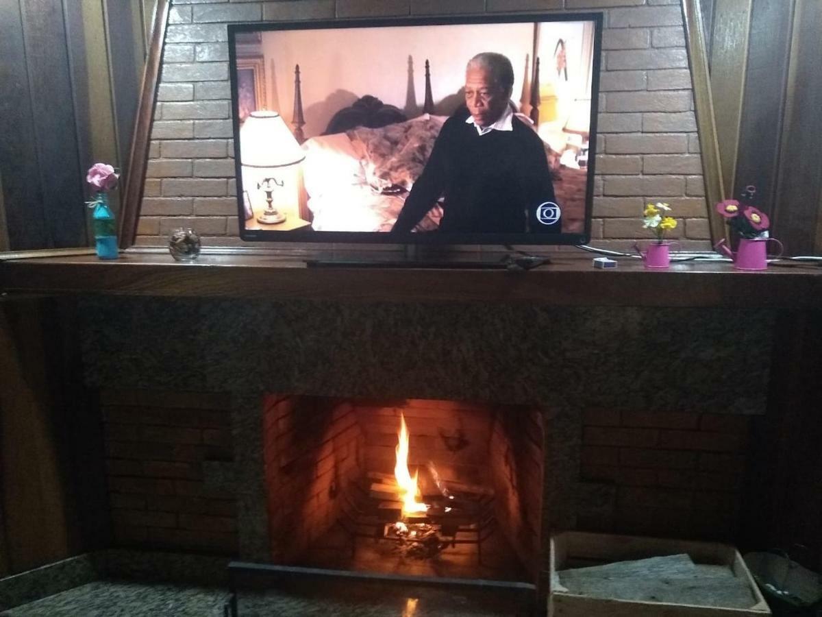 הוילה Campos do Jordão Casa Anexa Com Lareira מראה חיצוני תמונה